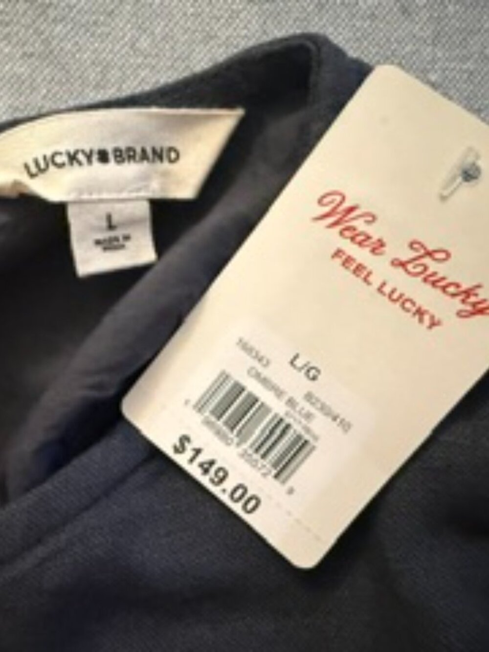 Lucky Brand Schiffli Round Neck Cap Sleeve Shift Dress - NEW WITH TAGS - Picture 3 of 5